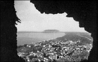 Terracina: vista della cittˆ